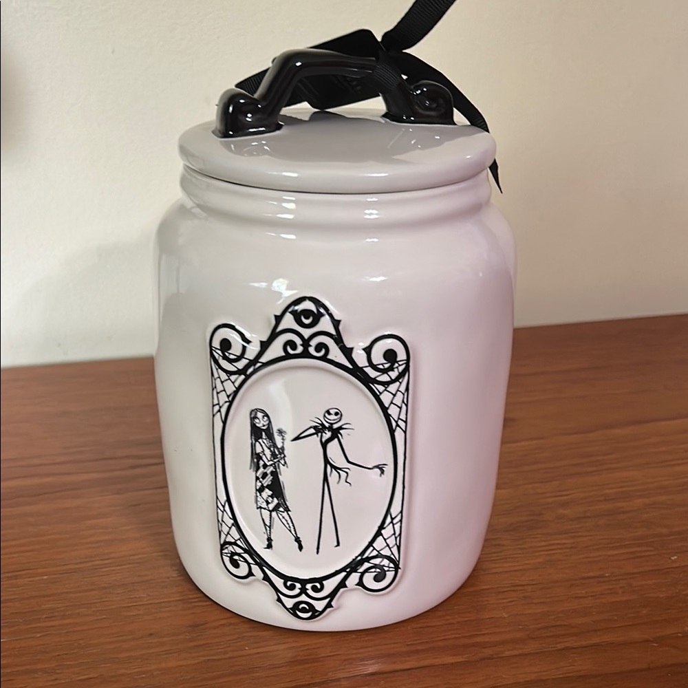 Rae Dunn Disney nightmare before Christmas canister